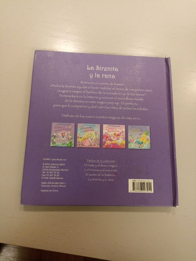 La sirenita y la rana