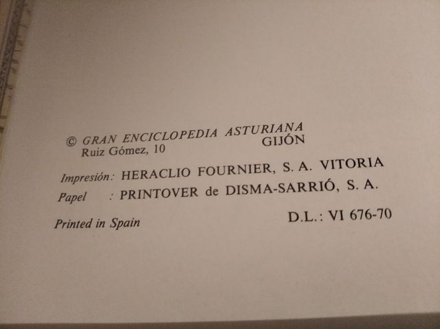 Gran Enciclopedia Asturiana.Silverio Cañada