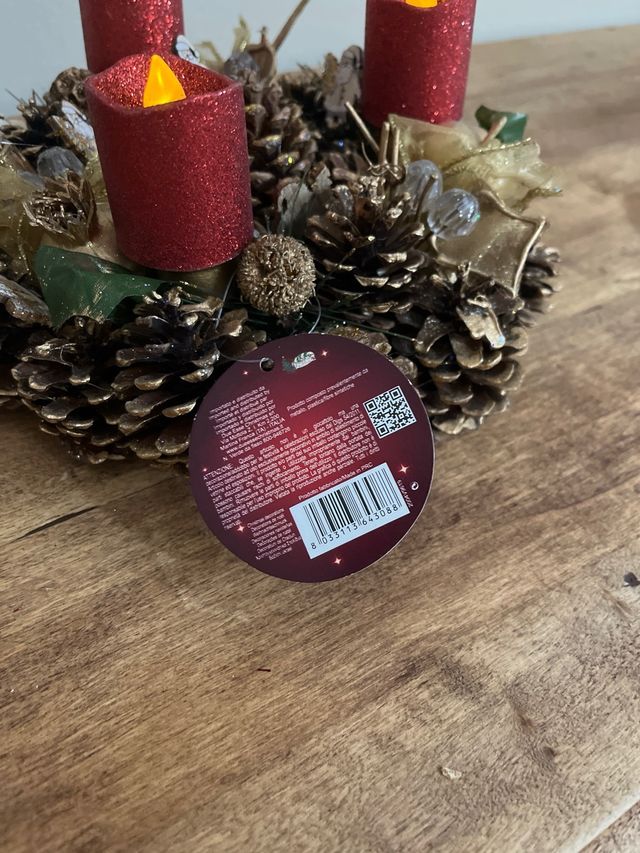 centro tavola natalizio