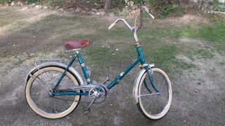 Bici plegable antigua de 1969