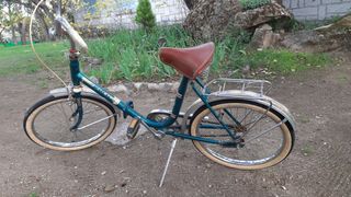 Bici plegable antigua de 1969