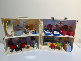 Casa de muñecas maletin Playmobil