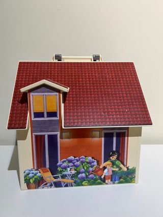 Casa de muñecas maletin Playmobil