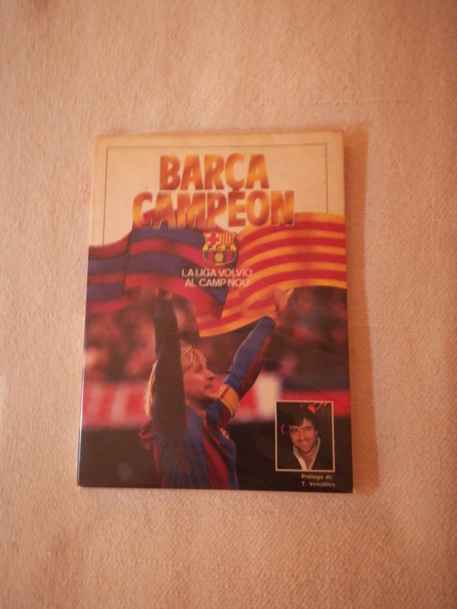 BARÇA CAMPEON. COLECCIONISMO. LIBRO ANTIGUO.