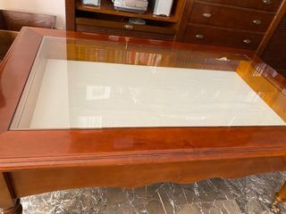 Mesa centro vitrina