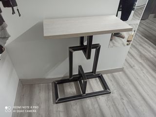 mueble entrada estilo industrial 