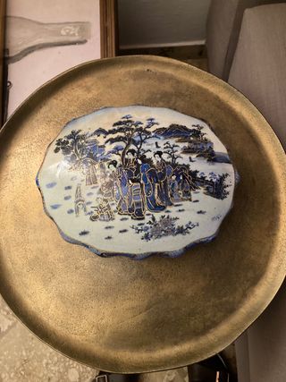 Contenitorenin ceramica anni 70