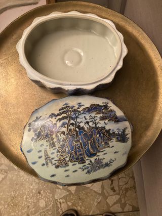 Contenitorenin ceramica anni 70