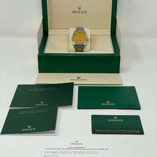Rolex Oyster Perpetual 36mm  Pikachu yellow dial 