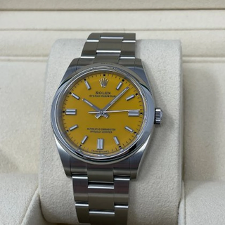 Rolex Oyster Perpetual 36mm  Pikachu yellow dial 