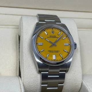 Rolex Oyster Perpetual 36mm  Pikachu yellow dial 
