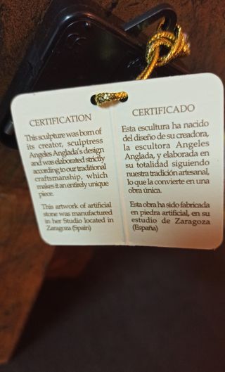 Escultura de Angeles Anglada. Pieza unica