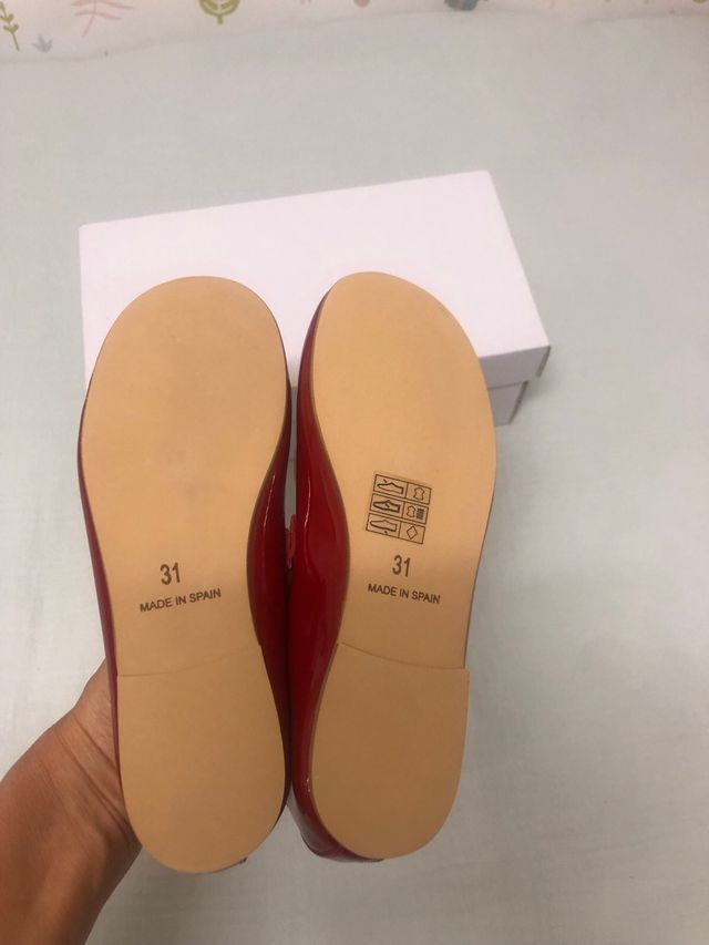 Sabrina charol rojo sin estrenar