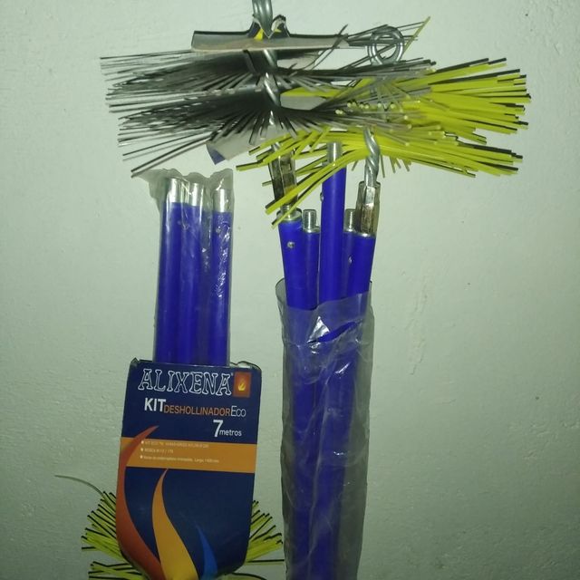 DESHOLLINADOR CHIMENEA 2 paq de 7m.total 14m