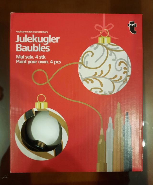 Palle di Natale da decorare