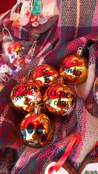 Bolas navidad personalizadas