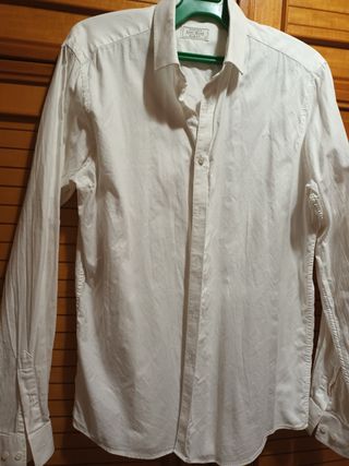 Camisa blanca hombre el best sale corte ingles