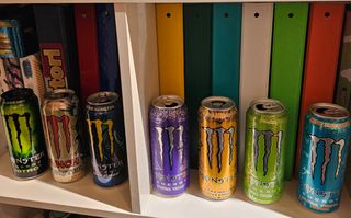 Lattine Monster da Collezione 7 pezzi