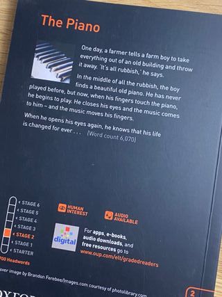 Libro “The Piano” OXFORD
