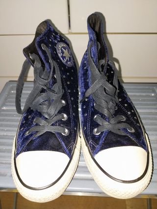 Converse All Star Chuck Taylor Blu Velvet