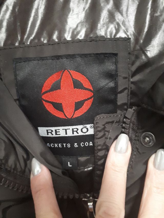 Giaccone invernale Retro colore marrone