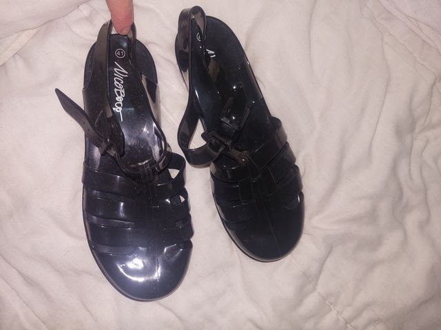 Sandalias plástico