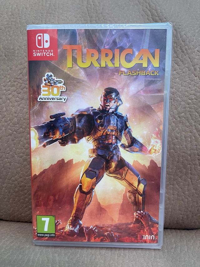 Turrican Flashback Nintendo Switch PAL ESP nuevo
