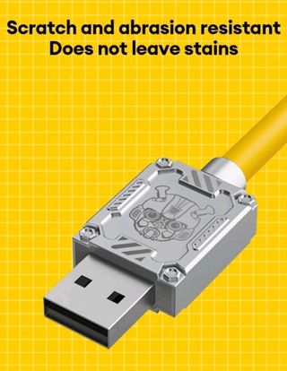 Cable USB-C carga rápida TRANSFORMERS