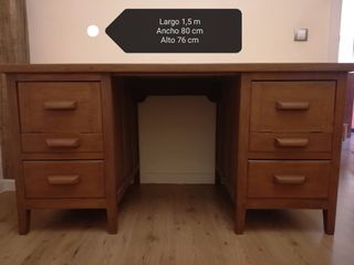 Mesa escritorio madera