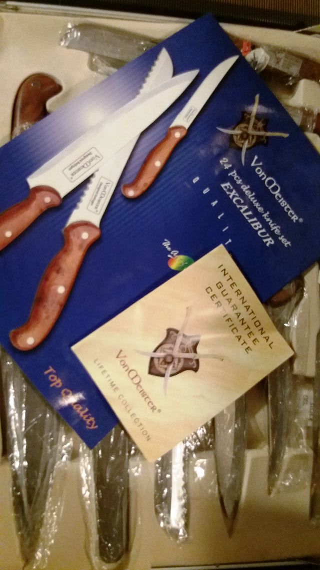 Set coltelli e postate da carne von Meister 24 pez