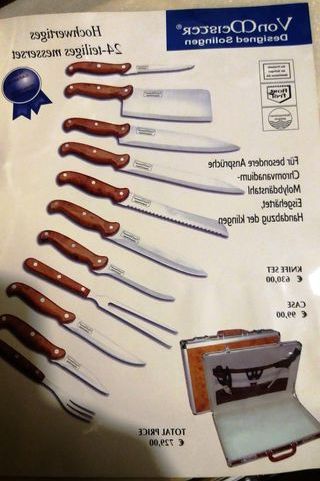 Set coltelli e postate da carne von Meister 24 pez