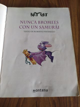 Libro, Bat Pat - Nunca bromees con un Samurái