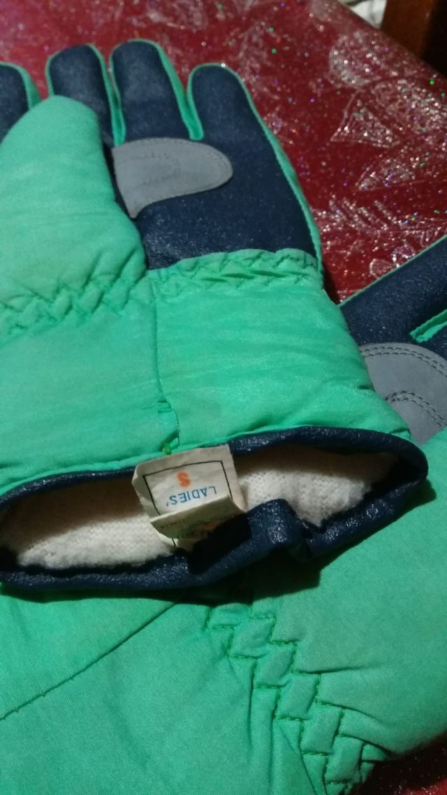 Guanti da neve vintage