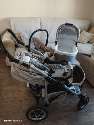 Carro+ capazo+ silla grupo 0