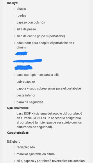 Carro+ capazo+ silla grupo 0