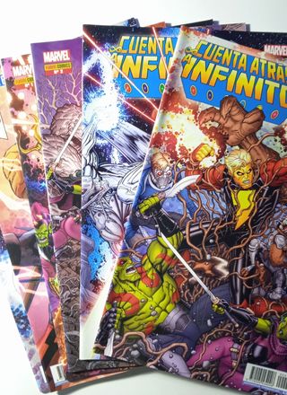 Cómics Marvel Cuenta atrás a infinito