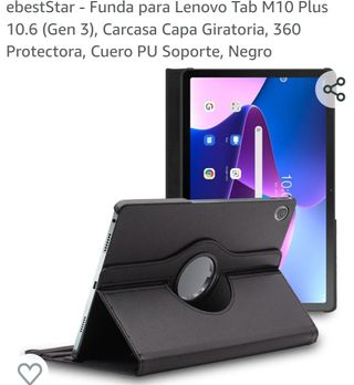 Funda tablet lenovo M10 plus 10.6 pulgadas