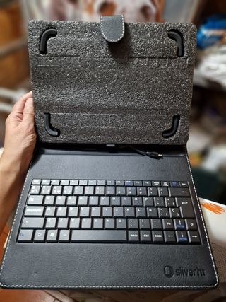 Funda teclado tablet universal 