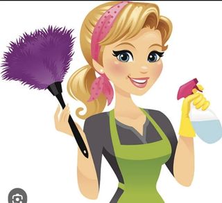 Señora responsable de limpieza