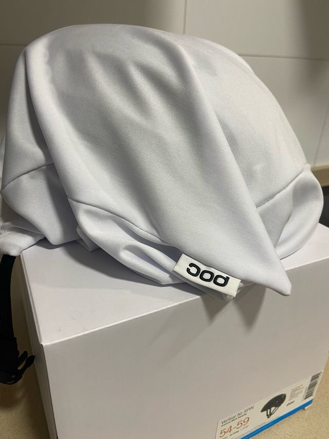 Casco POC Ventral Air SPIN negro blanco