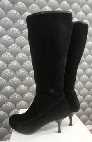Botas de piel de ante Bronx con forro talla 39
