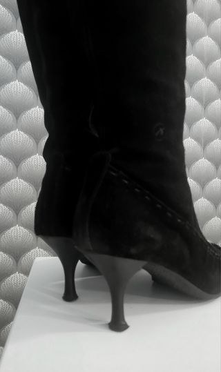 Botas de piel de ante Bronx con forro talla 39