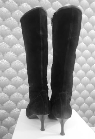 Botas de piel de ante Bronx con forro talla 39