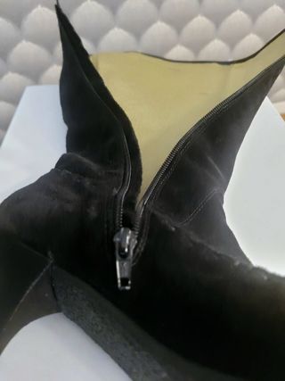 Botas de piel de ante Bronx con forro talla 39