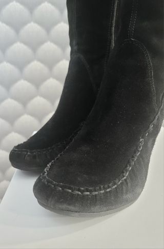 Botas de piel de ante Bronx con forro talla 39