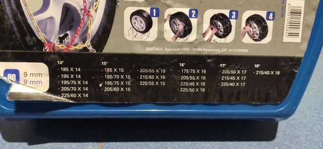 Cadenas de Nieve Nuevas De 14''a 18''