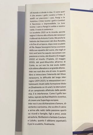 Coppia libri nuovi Inter