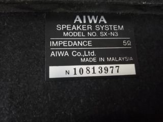 altavoces AIWA
