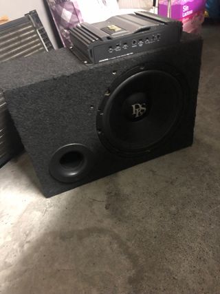 subwoofer y etapa