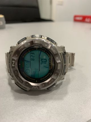 Reloj Casio PRW-2500T Titanio nuevo